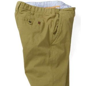 Territory Ahead Mission Comfort Flat Front Chinos - Light Olive: 36x29
